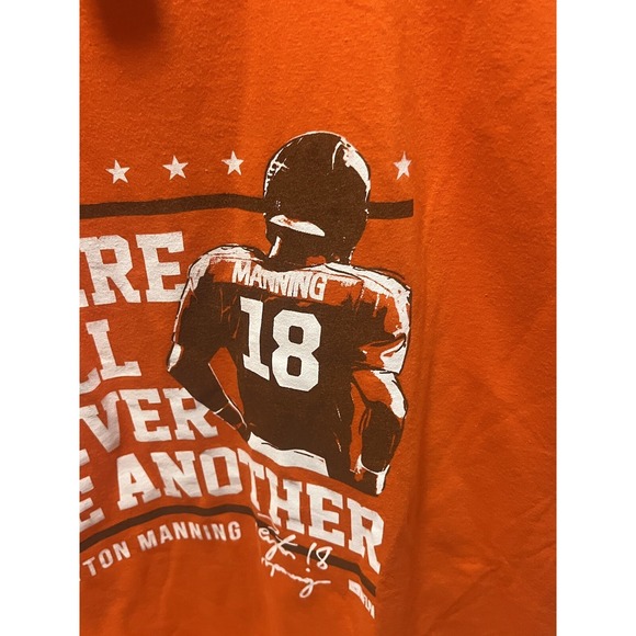 Peyton Manning Denver Broncos NFL "There Will Never Be Another" T-shirt - Picture 3 of 7
